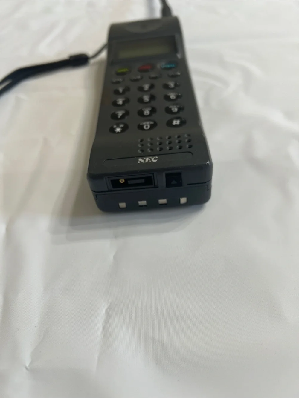 Vintage 1990’s NEC Mobile Phone with Antenna - Classic Cellular Handset